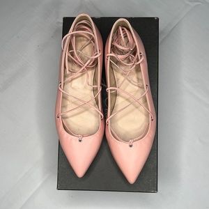 J.Crew Leather Lace Up Flats 6